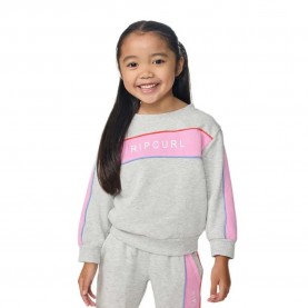 блуза,детски,блузи,rip,curl,sunshine,revival,crew,sweatshirt,grey,(light,grey,marle)