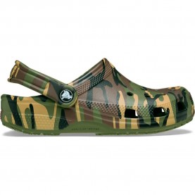 Crocs Classic Camouflage clogs - Green (Army Green / Multi) дамски,сандали,и,чехли,мъжки,сандали,мъжки,джапанки,и,чехли,crocs,classic,camouflage,clogs,green,(army,green,multi)