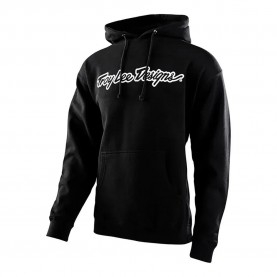суичър,детски,блузи,troy,lee,designs,signature,hoodie,black,(black)