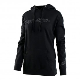 суичър,дамски,блузи,troy,lee,designs,signature,hoodie,black,(black)