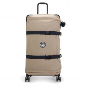 Kipling Spontaneous L 101L trolley bag - Beige (Soft Taupe Combo) куфари,kipling,spontaneous,l,101l,trolley,bag,beige,(soft,taupe,combo)