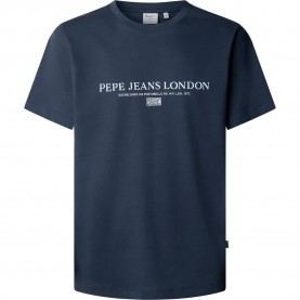 тениска,мъжки,тениски,дамски,тениски,pepe,jeans,summer,seasonal,logo,t,shirt,blue,(dulwich,blue)