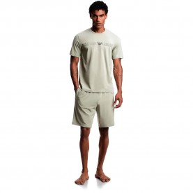 Пижама Emporio armani EM000400_AF18890 short sleeve pyjama - Green (Sage) пижама,мъжки,пижами,emporio,armani,em000400,af18890,short,sleeve,pyjama,green,(sage)