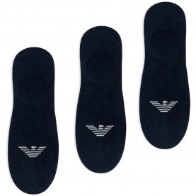 Чорапи Emporio armani EM000548_AF23600 no show socks 3 pairs - Blue (Armani Blue / Blu / Blu) чорапи,мъжки,чорапи,дамски,чорапи,emporio,armani,em000548,af23600,no,show,socks,3,pairs,blue,(armani,blue,blu,blu)