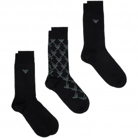 чорапи,мъжки,чорапи,дамски,чорапи,emporio,armani,em000554,af20089,socks,3,pairs,black,(black,black,black)