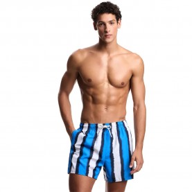Бански гащета Emporio armani EM000583_AF20446 swimming shorts - Blue (Stripes French Blue) бански,гащета,мъжки,бански,костюми,emporio,armani,em000583,af20446,swimming,shorts,blue,(stripes,french,blue)