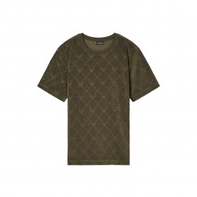 Тениска Emporio armani EM000692_AF20449 short sleeve T-shirt - Green (Eagles+Lines Olive) тениска,мъжки,тениски,дамски,тениски,emporio,armani,em000692,af20449,short,sleeve,t,shirt,green,(eagles+lines,olive)