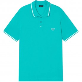 Emporio armani EM001380_AF20424 short sleeve polo - Green (Emerald) дамски,блузи,с,яка,мъжки,блузи,с,яка,emporio,armani,em001380,af20424,short,sleeve,polo,green,(emerald)