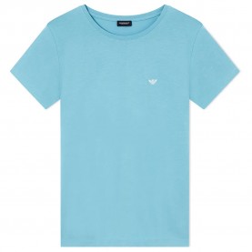 Emporio armani EW000408_AF19023 short sleeve base layer - Blue (Aqua) дамско,бельо,дамски,бикини,и,танкини,emporio,armani,ew000408,af19023,short,sleeve,base,layer,blue,(aqua)