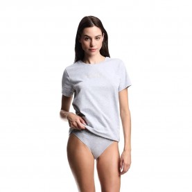 Emporio armani EW000408_AF19026 short sleeve base layer - Grey (Light Grey Melange) дамско,бельо,дамски,бикини,и,танкини,emporio,armani,ew000408,af19026,short,sleeve,base,layer,grey,(light,grey,melange)