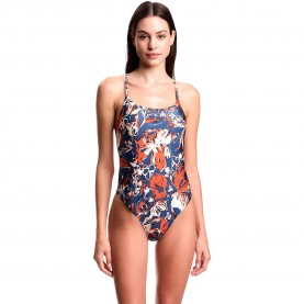 Бански костюм Emporio armani EW000797_AF20242 swimsuit - Blue (Ink Abstract Flowers) бански,костюм,дамски,бански,костюми,emporio,armani,ew000797,af20242,swimsuit,blue,(ink,abstract,flowers)