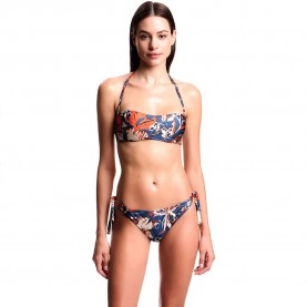 Emporio armani EW000798_AF20242 Bandeau bikini - Blue (Ink Abstract Flowers) дамски,бански,костюми,emporio,armani,ew000798,af20242,bandeau,bikini,blue,(ink,abstract,flowers)