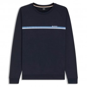 Блуза BOSS Authentic 10269562 sweatshirt - Blue (Dark Blue) блуза,мъжки,пуловери,boss,authentic,10269562,sweatshirt,blue,(dark,blue)