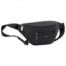 Чанта BOSS Cullen 10269711 waist bag - Black (Black) чанта,всички,чанти,boss,cullen,10269711,waist,bag,black,(black)