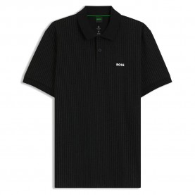 BOSS GOC Birdie 3 short sleeve polo - Black (Black) дамски,блузи,с,яка,мъжки,блузи,с,яка,boss,goc,birdie,3,short,sleeve,polo,black,(black)