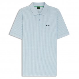 BOSS GOC Birdie 3 short sleeve polo - Blue (Open Blue) дамски,блузи,с,яка,мъжки,блузи,с,яка,boss,goc,birdie,3,short,sleeve,polo,blue,(open,blue)