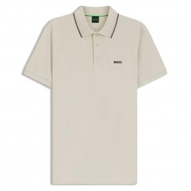 BOSS GOC Birdie Paule short sleeve polo - Beige (Light Beige) дамски,блузи,с,яка,мъжки,блузи,с,яка,boss,goc,birdie,paule,short,sleeve,polo,beige,(light,beige)