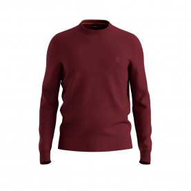 Блуза BOSS Kanovano sweater - Red (Dark Red) блуза,мъжки,пуловери,дамски,пуловери,boss,kanovano,sweater,red,(dark,red)