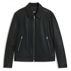 Яке BOSS Mapson4 10273355 leather jacket - Black (Black) яке,мъжки,якета,дамски,якета,и,палта,boss,mapson4,10273355,leather,jacket,black,(black)