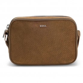 BOSS New Crosstown 10278003 crossbody - Brown (Dark Beige) всички,чанти,boss,new,crosstown,10278003,crossbody,brown,(dark,beige)