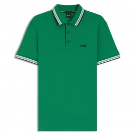 BOSS Paddy 10241663 short sleeve polo - Green (Bright Green) дамски,блузи,с,яка,мъжки,блузи,с,яка,boss,paddy,10241663,short,sleeve,polo,green,(bright,green)