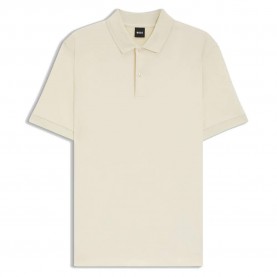 BOSS Parlay 247 10277921 short sleeve polo - Beige (Open White) дамски,блузи,с,яка,мъжки,блузи,с,яка,boss,parlay,247,10277921,short,sleeve,polo,beige,(open,white)