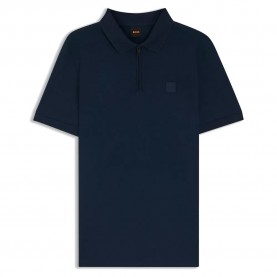 Блуза BOSS Passerzip 10256683 01 sweater - Blue (Open Blue) блуза,мъжки,пуловери,дамски,пуловери,boss,passerzip,10256683,01,sweater,blue,(open,blue)