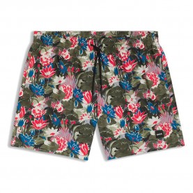 Бански гащета BOSS Piranha 10257165 swimming shorts - Multicolor (Open Green) бански,гащета,мъжки,бански,костюми,boss,piranha,10257165,swimming,shorts,multicolor,(open,green)