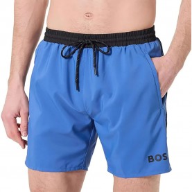 Бански гащета BOSS Starfish swimming shorts - Blue (Bright Blue) бански,гащета,мъжки,бански,костюми,boss,starfish,swimming,shorts,blue,(bright,blue)
