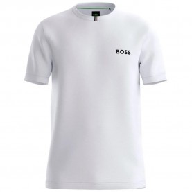 Тениска BOSS Toc 10276625 T-shirt - White (White) тениска,мъжки,тениски,дамски,тениски,boss,toc,10276625,t,shirt,white,(white)