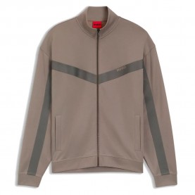 блуза,мъжки,пуловери,hugo,darti,10249830,full,zip,sweatshirt,brown,(light,pastel,brown)