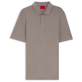 HUGO Dulinen short sleeve polo - Brown / Grey (Light / Pastel Brown) дамски,блузи,с,яка,мъжки,блузи,с,яка,hugo,dulinen,short,sleeve,polo,brown,grey,(light,pastel,brown)