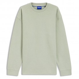 Тениска HUGO Nuwolo 10268873 BLUE long sleeve T-shirt - Beige (Open Green) тениска,мъжки,тениски,дамски,тениски,hugo,nuwolo,10268873,blue,long,sleeve,t,shirt,beige,(open,green)