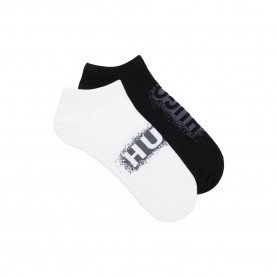 чорапи,мъжки,чорапи,дамски,чорапи,hugo,spray,logo,socks,2,pairs,white,black,(open,miscellaneous)