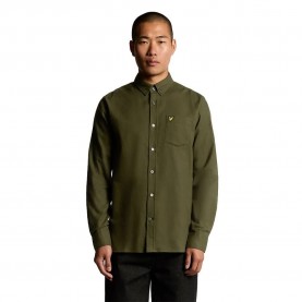 риза,с,дълъг,ръкав,мъжки,ризи,lyle,&,scott,lw1920v,plain,long,sleeve,shirt,green,(deep,depths)