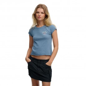 Тениска Superdry Ath Ess Slub Graphic T-shirt - Blue (Tidal Blue) тениска,мъжки,тениски,дамски,тениски,superdry,ath,ess,slub,graphic,t,shirt,blue,(tidal,blue)