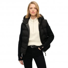 потник,дамски,жилетки,superdry,cable,knit,sleeve,hybrid,vest,black,(black)