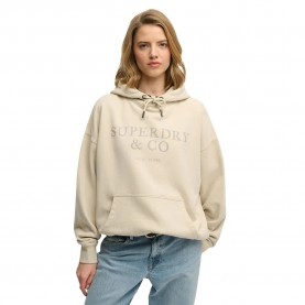суичър,дамски,блузи,superdry,luxe,casual,relaxed,hoodie,beige,(peyote,beige)