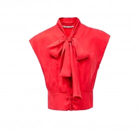 Salsa jeans 21011116 sleeveless blouse - Red (Dark Red) дамски,блузи,salsa,jeans,21011116,sleeveless,blouse,red,(dark,red)