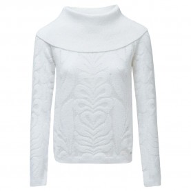 Блуза Salsa jeans 21011172 sweater - White (White) блуза,мъжки,пуловери,дамски,пуловери,salsa,jeans,21011172,sweater,white,(white)