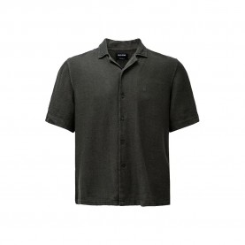 Риза с дълъг ръкав Salsa jeans 21011223 Linen long sleeve shirt - Green (Dark Green) риза,с,дълъг,ръкав,дамски,ризи,мъжки,ризи,salsa,jeans,21011223,linen,long,sleeve,shirt,green,(dark,green)