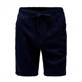Дънки Salsa jeans 21011231 Linen Regular Fit shorts - Blue (Dark Blue) дънки,мъжки,панталони,дамски,панталони,salsa,jeans,21011231,linen,regular,fit,shorts,blue,(dark,blue)