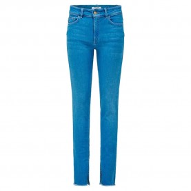 Дънки Salsa jeans Destiny Hem Crack Skinny Fit jeans - Blue (Light Wash) дънки,мъжки,панталони,дамски,панталони,salsa,jeans,destiny,hem,crack,skinny,fit,jeans,blue,(light,wash)