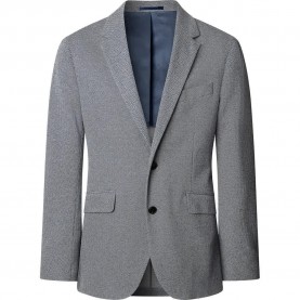 Яке Hackett Blue Hbone Knit jacket - Grey (Blue) яке,мъжки,якета,дамски,якета,и,палта,hackett,blue,hbone,knit,jacket,grey,(blue)