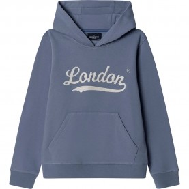 Суичър Hackett London hoodie - Blue (Thames Blue) суичър,детски,блузи,hackett,london,hoodie,blue,(thames,blue)