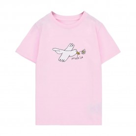 тениска,мъжки,тениски,дамски,тениски,makia,birdie,short,sleeve,t,shirt,pink,(pink)