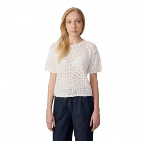 Блуза Makia Milja knit sweater - Beige (White) блуза,мъжки,пуловери,дамски,пуловери,makia,milja,knit,sweater,beige,(white)