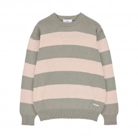 блуза,мъжки,пуловери,дамски,пуловери,makia,orson,knit,sweater,green,(green,off,white)