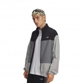блуза,мъжки,пуловери,under,armour,icon,woven,track,full,zip,sweatshirt,grey,(black)