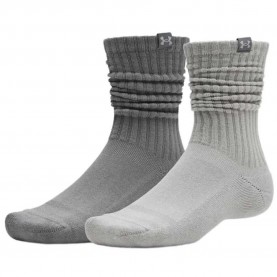 чорапи,мъжки,чорапи,дамски,чорапи,under,armour,sportswear,cotton,scrunch,crew,socks,grey,(green)